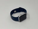 Apple Watch SE 40mm Silver Aluminum Case Ocean Blue Sport Band GPS Only Used