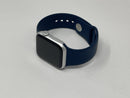 Apple Watch SE 40mm Silver Aluminum Case Ocean Blue Sport Band GPS Only Used