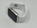 Apple Watch Series 9 41mm Starlight Aluminum Case With White Sport Band GPS Good