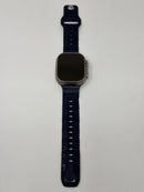 Apple Watch Ultra Titanium Case Blue Ocean Band 49MM A2622 GPS Cellular Good