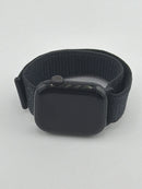 Apple Watch Series 10 42mm Jet Black Aluminum Case Ink Sport Loop Cellular Good