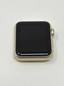 Apple Watch Series 38mm Rose Gold Aluminum Case White Band GPS Only Used