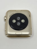 Apple Watch Series 38mm Rose Gold Aluminum Case White Band GPS Only Used
