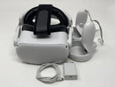 Meta Quest 2 256GB + 2 Controllers with Aftermarket Elite Strap Good