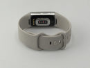 Fitbit Charge 6 Porcelain Bands Silver Aluminum Case G3MP5 Very Good