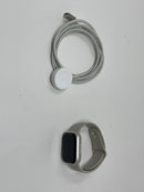 Apple Watch Series 7 41mm Starlight Aluminum Case Starlight Band Cellular Used