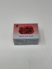 Beats Solo Buds Wireless Bluetooth Earbuds Transparent Red BNIB Sealed