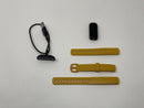 Fitbit Inspire 3 FB424 Black Case with Morning Glow Band Very Good