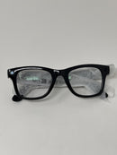 Ray Ban Meta Wayfarer Sunglasses Shiny Black Frame with Clear Lens Excellent