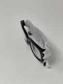 Ray Ban Meta Wayfarer Sunglasses Shiny Black Frame with Clear Lens Excellent