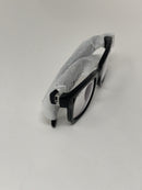 Ray Ban Meta Wayfarer Sunglasses Shiny Black Frame with Clear Lens Excellent