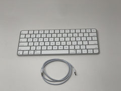 Apple Magic Keyboard (USB-C) White A3203 MXCL3LL/A Very Good