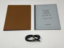 reMarkable 2 Paper Tablet RM110 Gray with Brown Leather Folio Very Good