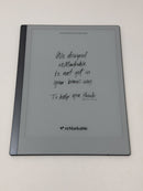 reMarkable 2 Paper Tablet RM110 Gray with Brown Leather Folio Very Good
