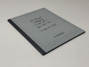 reMarkable 2 Paper Tablet RM110 Gray with Brown Leather Folio Very Good