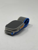 Apple Watch Ultra 2 49MM Titanium Case Blue/Gray Trail Loop Cellular Very Good