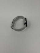 Google Pixel Watch 3 41mm LTE WiFi Polished Silver Case Porcelain Band Very Good