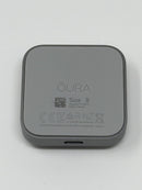 Oura Ring Gen 4 Brushed Silver Size 9 Activity Tracker Used