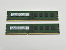 Samsung 8GB (4GBx2) M378B5273DH0-CH9 2Rx8 PC3-10600U-09-11-B1 DDR3 RAM Very Good