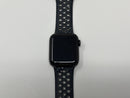 Apple Watch SE 2nd Gen 40mm Midnight Aluminum Case Sky Nike Band Cellular Used