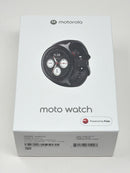 Motorola Moto Watch Volcanic Ash Case with Black Silicone Bands XT2547-2 NEW