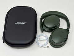 Bose Quiet Comfort 45 Noise Cancelling Headphones Green Very Good