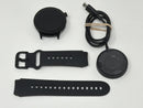 Motorola Moto Watch 2026 Matte Black Case Black Silicone Band XT2547-2 Excellent