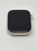 pple Watch Series 7 45MM Starlight Aluminum Case Bone/Black Nike Cellular Good