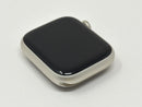 pple Watch Series 7 45MM Starlight Aluminum Case Bone/Black Nike Cellular Good