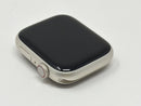 pple Watch Series 7 45MM Starlight Aluminum Case Bone/Black Nike Cellular Good
