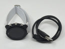 Garmin Forerunner 245 Black With White Fabric Band Used