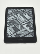 Amazon Kindle Paperwhite 12th Gen 32GB Black w/ Plant-Base Leather Excellent
