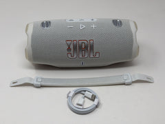 JBL Charge 6 Portable Bluetooth Speaker White Excellent