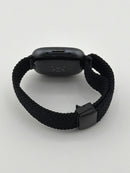 FitBit Versa 4 Graphite Aluminum With Black Fabric Band FB523 Used