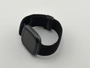 FitBit Versa 4 Graphite Aluminum With Black Fabric Band FB523 Used