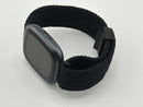 FitBit Versa 4 Graphite Aluminum With Black Fabric Band FB523 Used