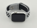 Apple Watch SE Nike 40mm Aluminum Case Pure Platinum/Black Band GPS Very Good