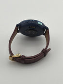 Garmin Vivoactive 5 Metallic Navy Aluminum Bezel Navy Case Burgundy Band Used