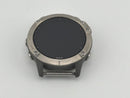 Garmin Fenix 6 Pro Sapphire Edition Titanium Lime and Gray Silicone Bands Good