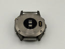 Garmin Fenix 6 Pro Sapphire Edition Titanium Lime and Gray Silicone Bands Good