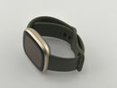FitBit Versa 3 FB511 Soft Gold With Olive Green Infinity Band Good