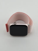 Apple Watch Series 9 45mm Pink Aluminum Case Light Pink Sport Loop GPS Excellent