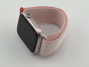 Apple Watch Series 9 45mm Pink Aluminum Case Light Pink Sport Loop GPS Excellent