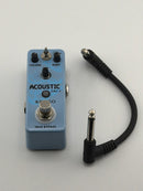 Koogo PAC-1 Acoustic Simulator Pedal Blue Good