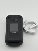 Sonim XP3 Plus Flip Phone 32GB Unlocked S1303 Black Good