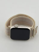 Apple Watch SE 2nd Gen 40mm Starlight Aluminum Case Pink Nike Loop GPS Very Good