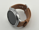 Samsung Galaxy Watch 8 Classic 46mm Silver Caramel Hybrid Band Excellent