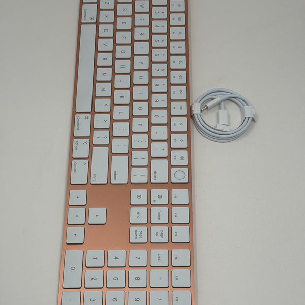 Apple Magic Keyboard with Touch ID and Numeric Keypad A2520 Pink