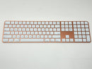 Apple Magic Keyboard with Touch ID and Numeric Keypad A2520 Pink Excellent