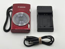 Canon PowerShot ELPH 160 Red Digital Camera Good